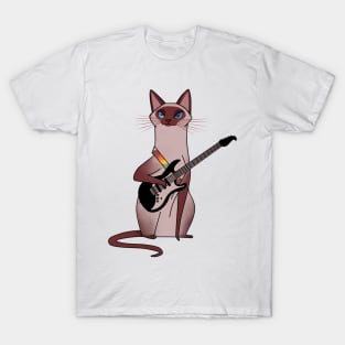 Cat Rock Art T-Shirt